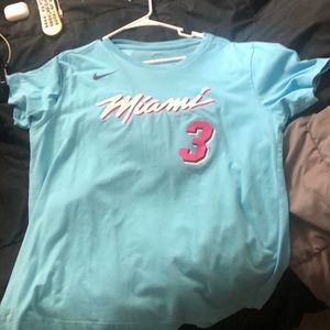 Dwyane Wade #3 Miami Vice Nike T-Shirt Official
